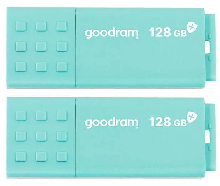 PenDrive GoodRam UME3 CARE Dwupak 2x128GB USB 3.2 Zielony