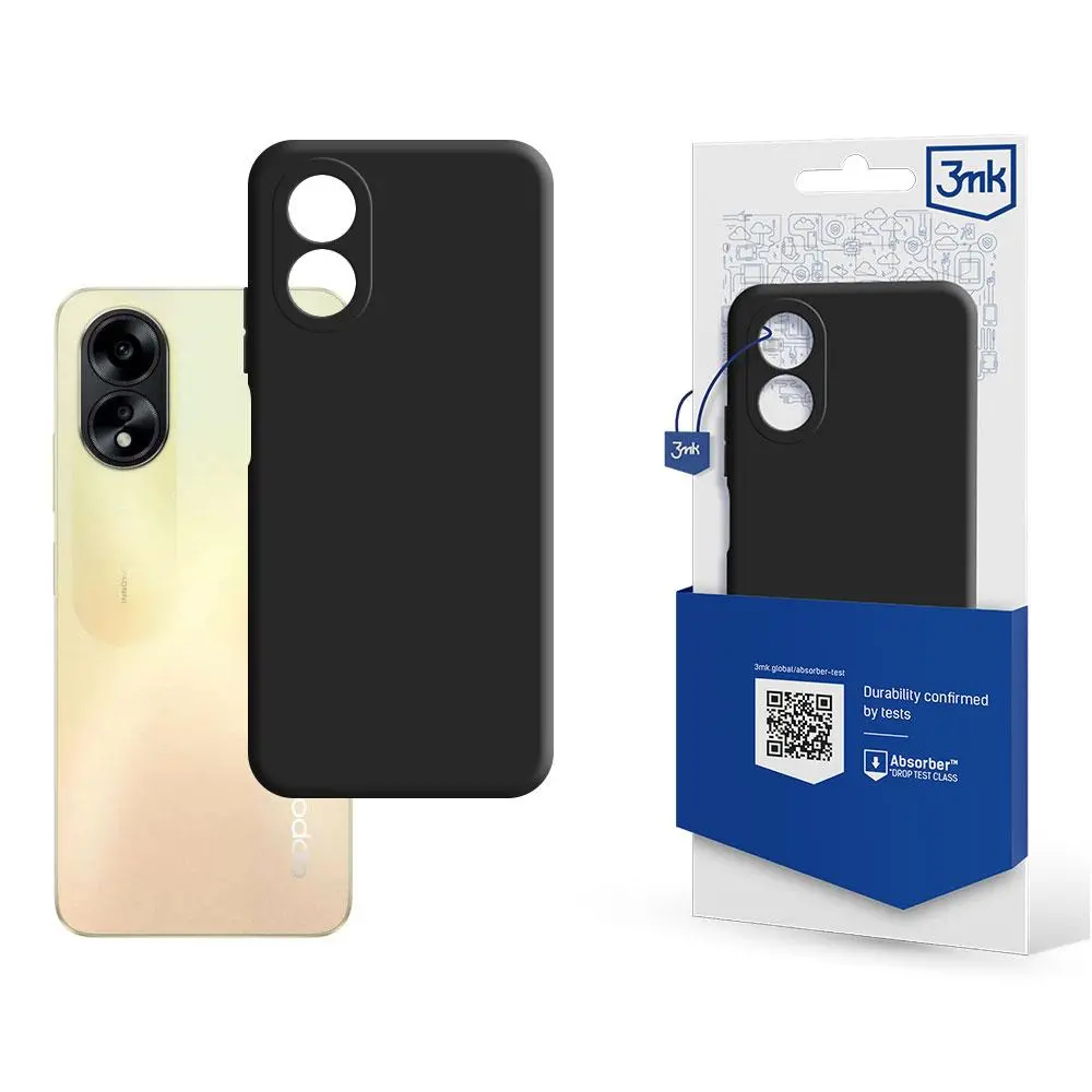 Etui 3mk Matt Case do OPPO A38 Czarny