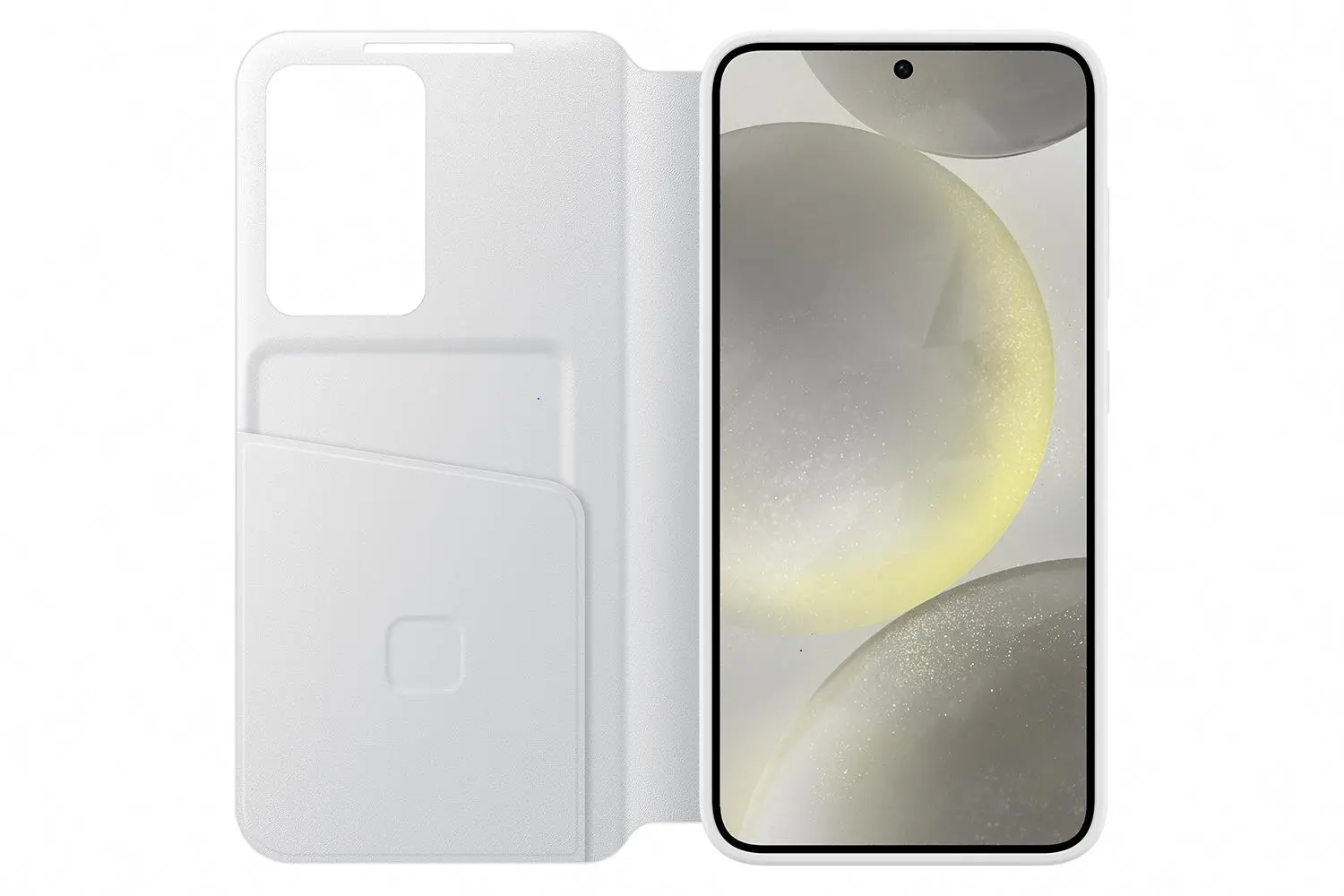Etui Samsung Smart View Wallet do Galaxy S24 Biały
