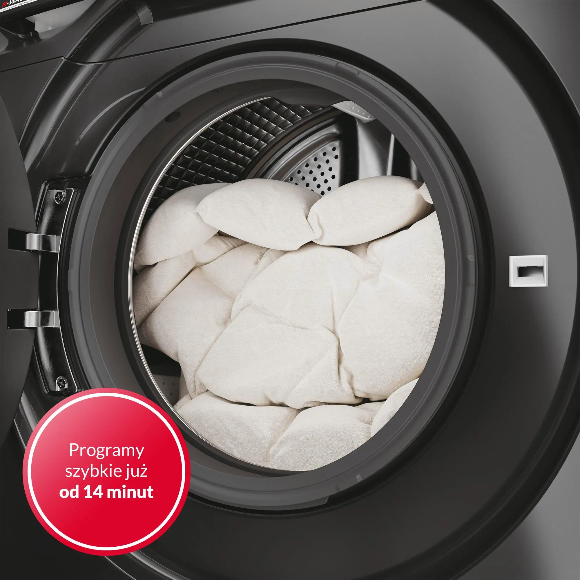 Pralka Hoover H-Wash 700 H7W4 49MBCR-S Slim 9kg 1400obr/min Zdalne sterowanie