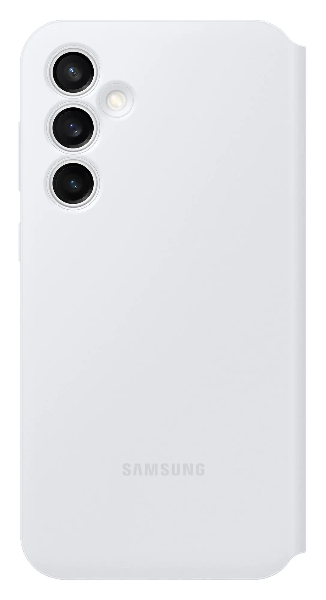 Etui Samsung Smart Clear View Cover do Galaxy S23 FE Biały