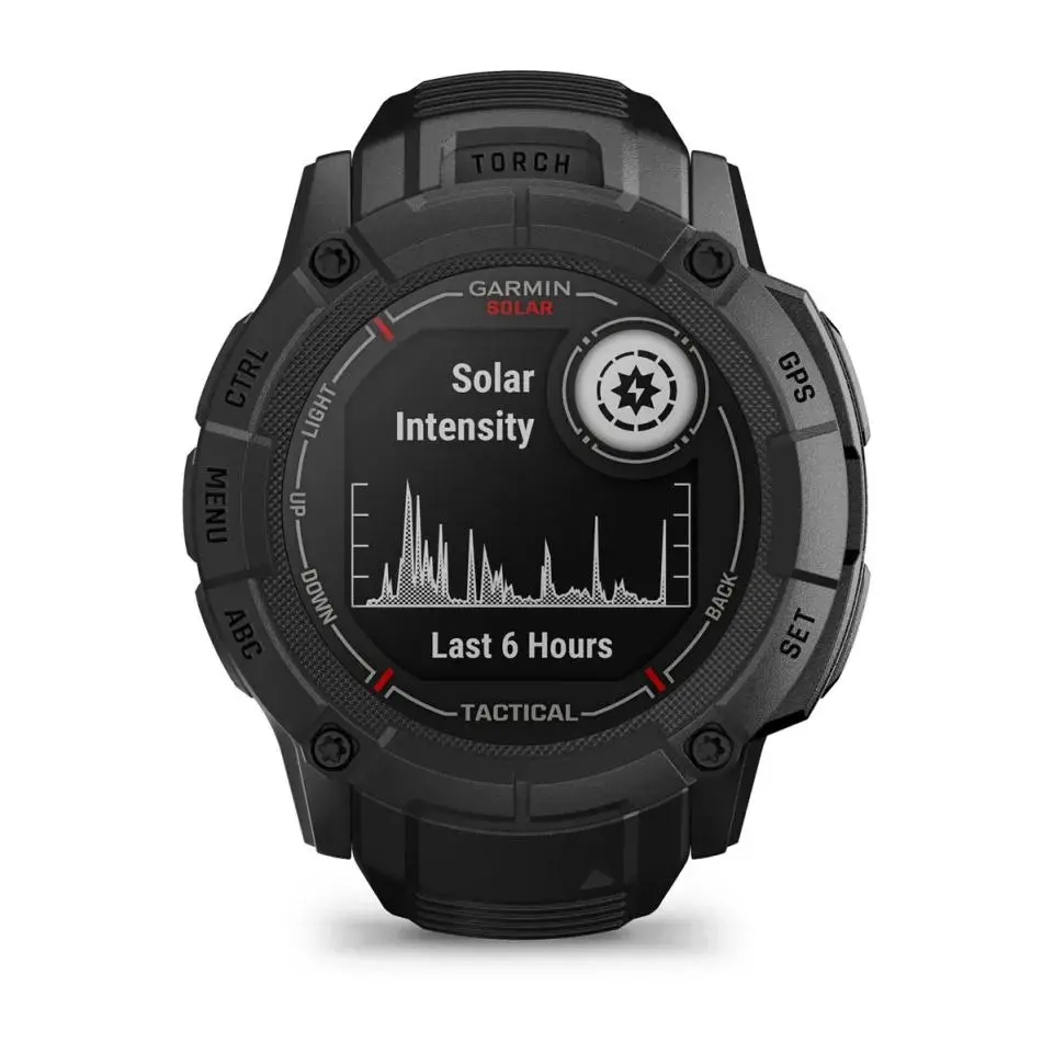 Smartwatch Garmin Instinct 2x Solar Tactical 50mm GPS Czarny