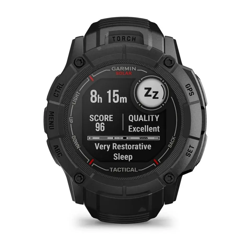 Smartwatch Garmin Instinct 2x Solar Tactical 50mm GPS Czarny