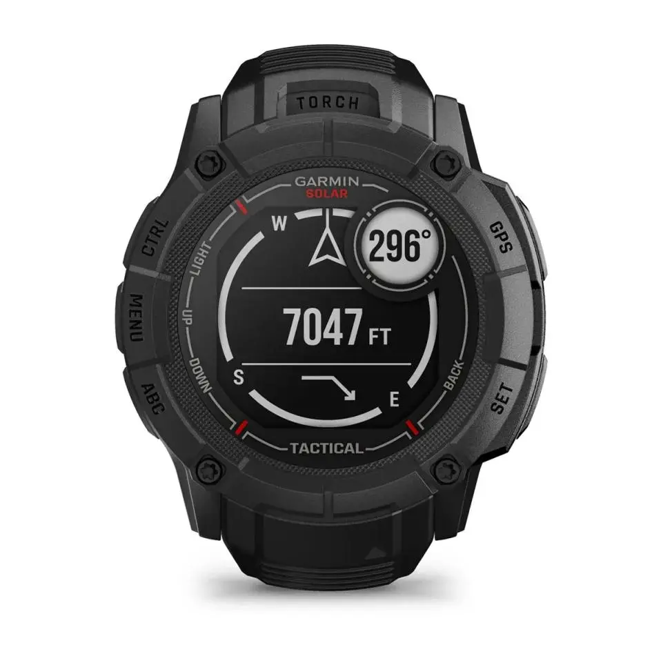 Smartwatch Garmin Instinct 2x Solar Tactical 50mm GPS Czarny