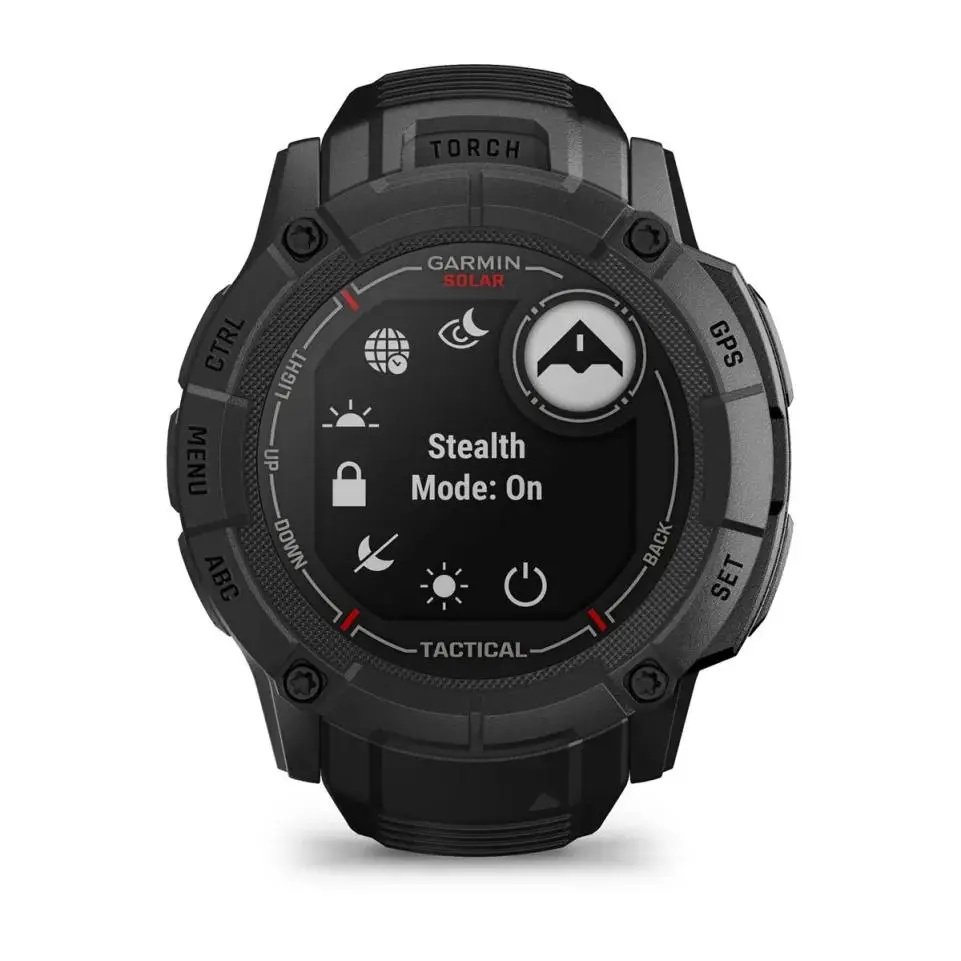 Smartwatch Garmin Instinct 2x Solar Tactical 50mm GPS Czarny
