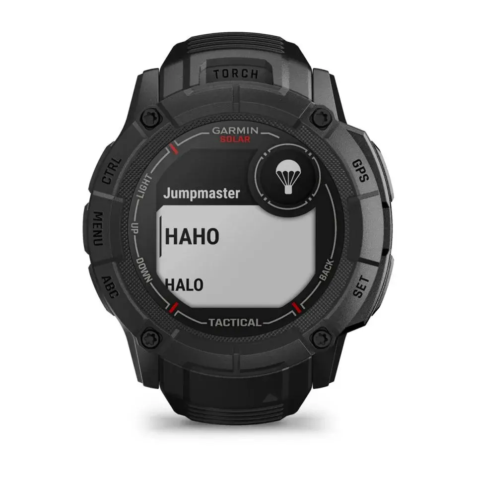 Smartwatch Garmin Instinct 2x Solar Tactical 50mm GPS Czarny