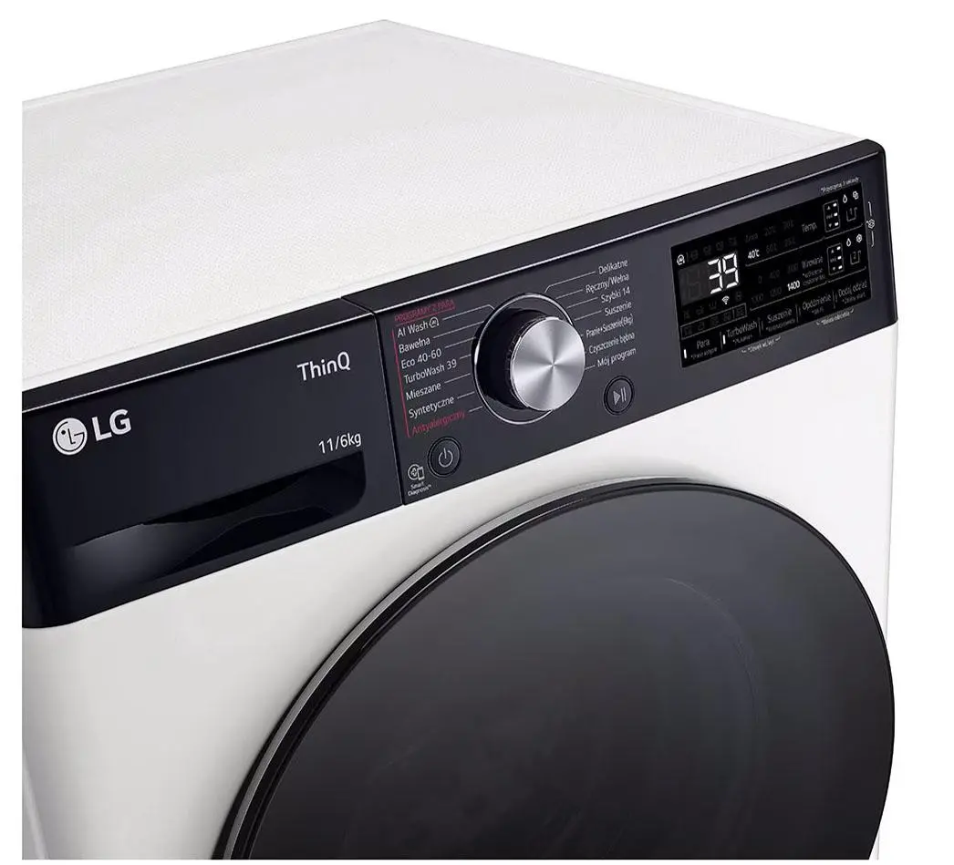 Pralko-suszarka LG Vivace R750 F4D1675YW 60cm 11/6kg Zdalne sterowanie