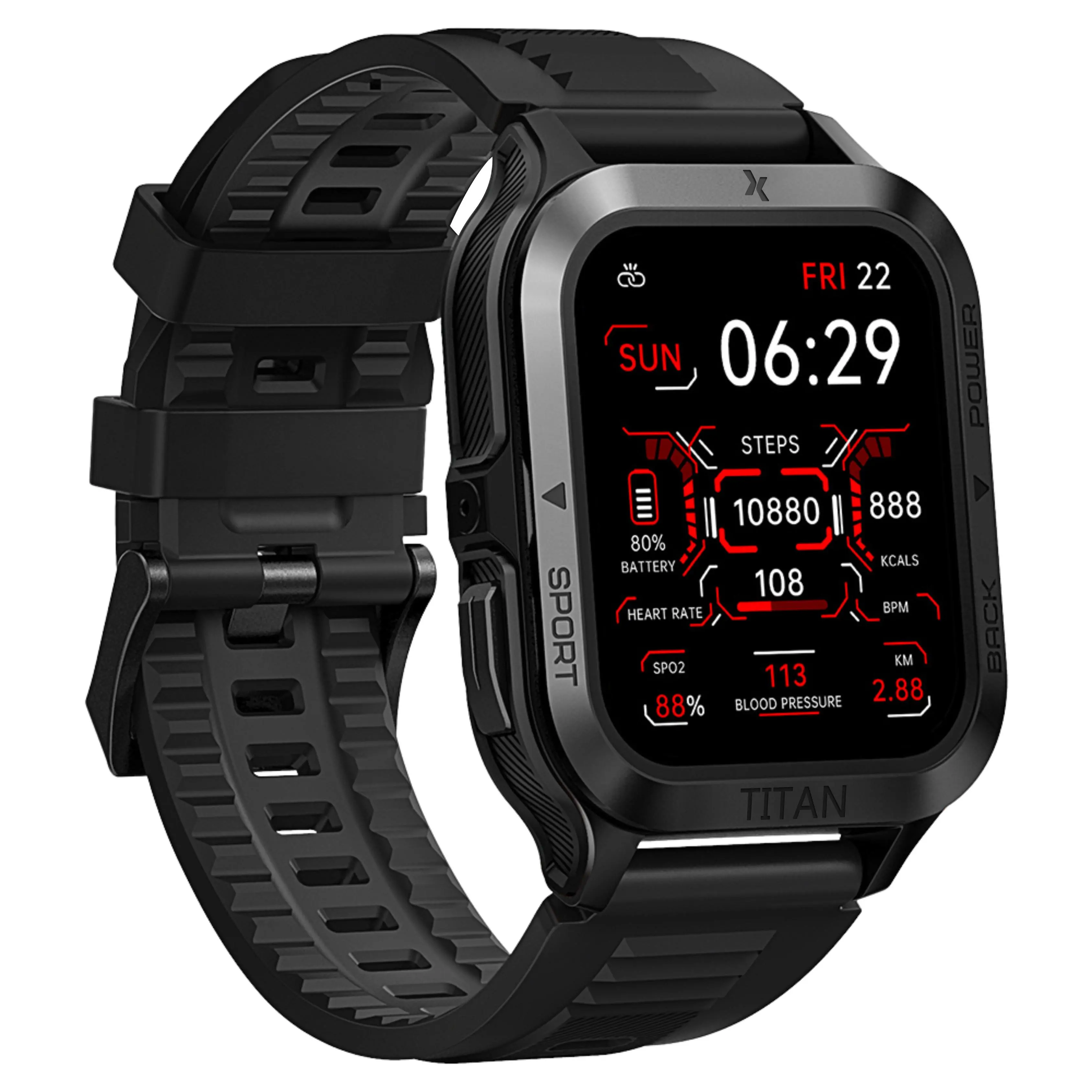 Smartwatch Maxcom FW67 Titan Pro 55mm Grafitowy