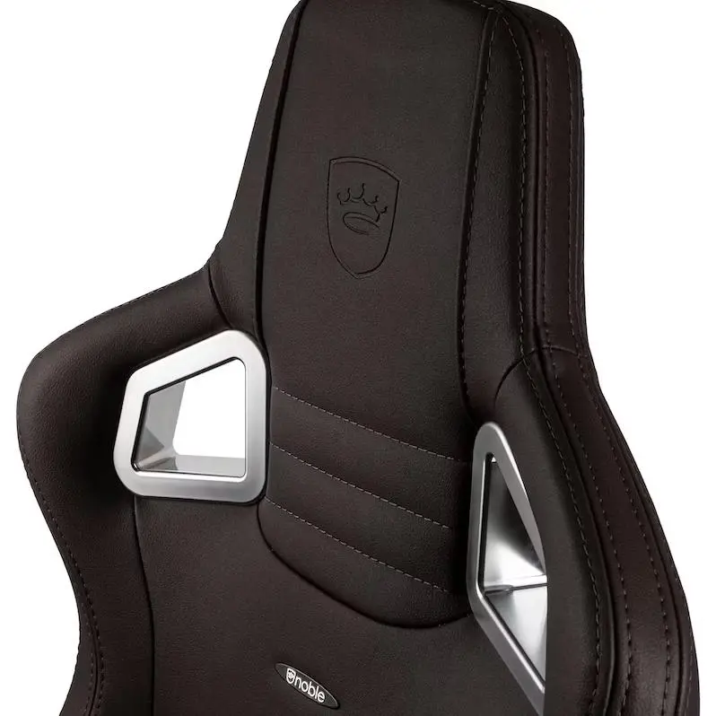 Fotel Noblechairs EPIC Java Edition Gamingowy do 120kg Skóra ECO High Tech Brązowy