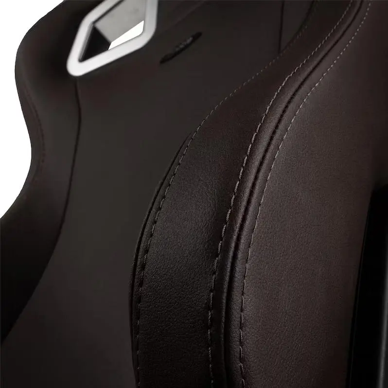 Fotel Noblechairs EPIC Java Edition Gamingowy do 120kg Skóra ECO High Tech Brązowy