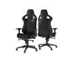 Fotel Noblechairs EPIC Black Gamingowy do 120kg Skóra ECO Czarny