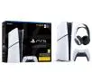 Konsola Sony PlayStation 5 Digital Slim D Chassis (PS5) 1TB + Słuchawki PULSE 3D Biały