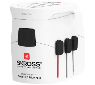 Adapter podróżny Skross PRO Light 2xUSB World (1.302470)