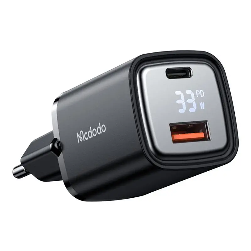 Ładowarka sieciowa Mcdodo CH-1701 33W z wyświetlaczem Czarny