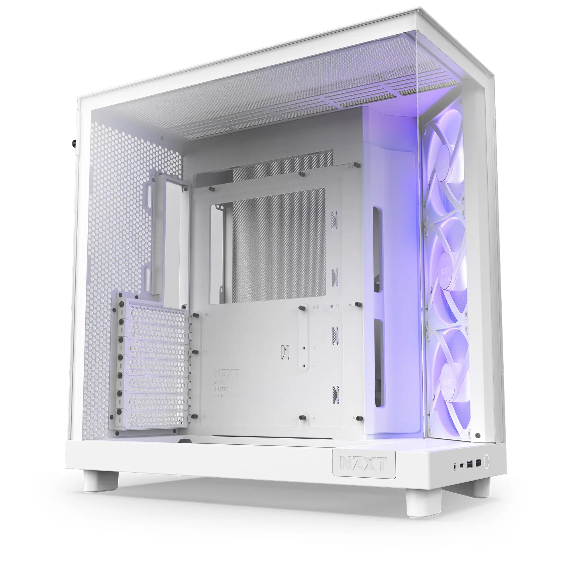 Obudowa NZXT H6 Flow RGB okno RGB Biały