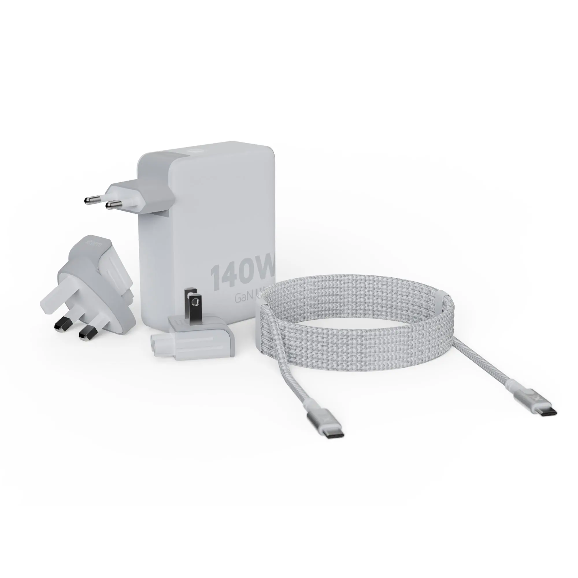 Ładowarka sieciowa Xtorm GaN Ultra 140W + kabel USB-C PD Biały