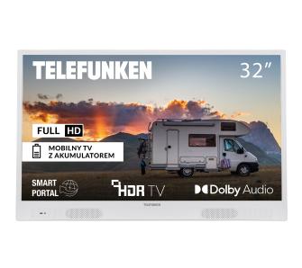 Telewizor Telefunken 32FGP7450W przenośny z akumulatorem do 3h czas pracy 32" LED Full HD Smart TV DVB-T2