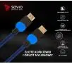Kabel HDMI Savio GCL-05 3m Niebieski