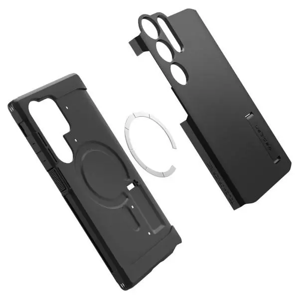Etui Spigen Tough Armor MagSafe ACS07303 do Samsung Galaxy S24 Ultra Czarny