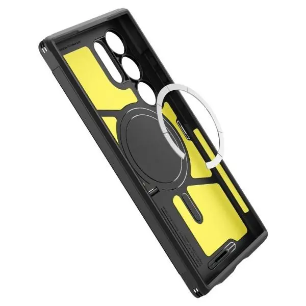 Etui Spigen Tough Armor MagSafe ACS07303 do Samsung Galaxy S24 Ultra Czarny