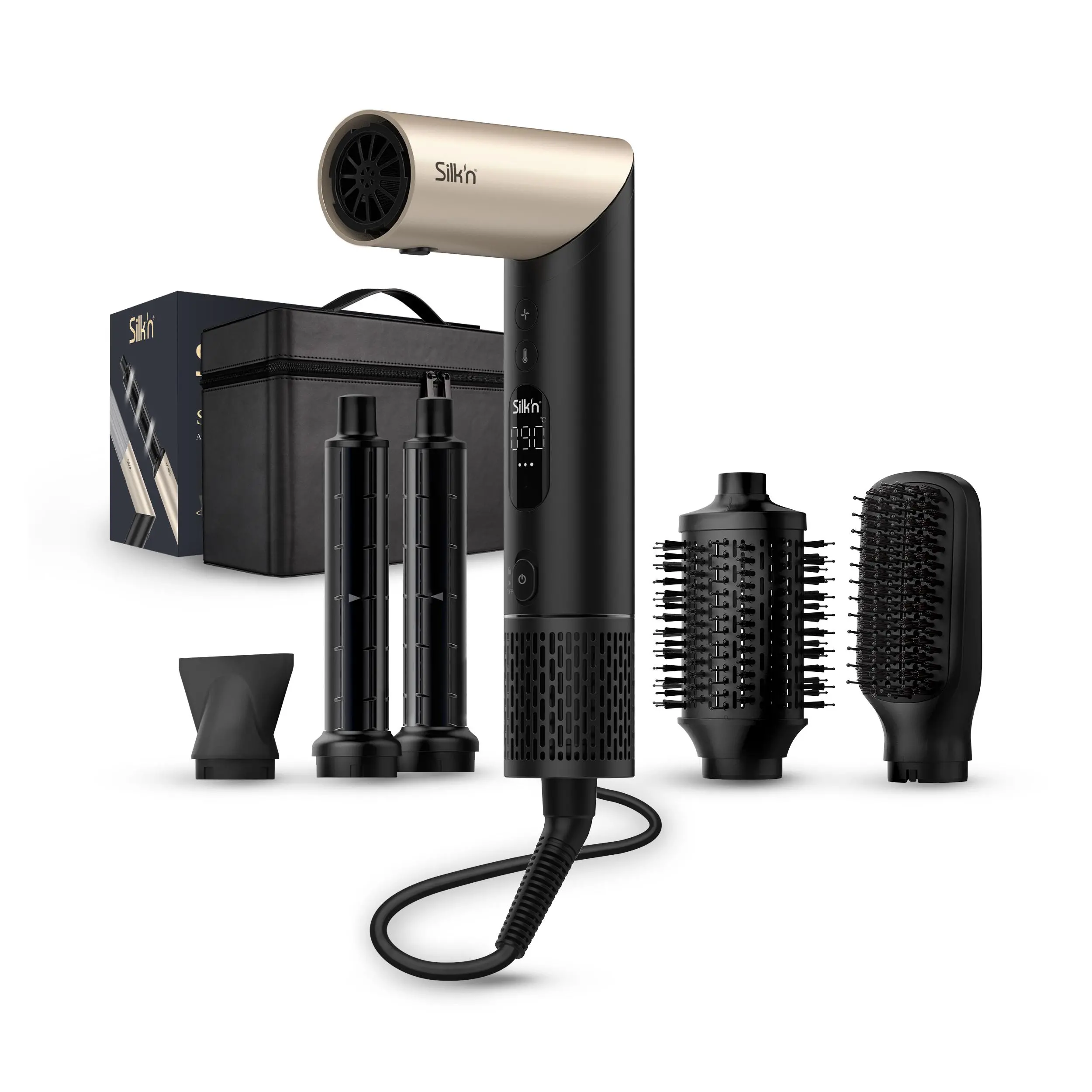 Suszarko-lokówka Silk'n SilkyAir Flex Z 1300W Zimny nawiew 4 poziomy temperatury