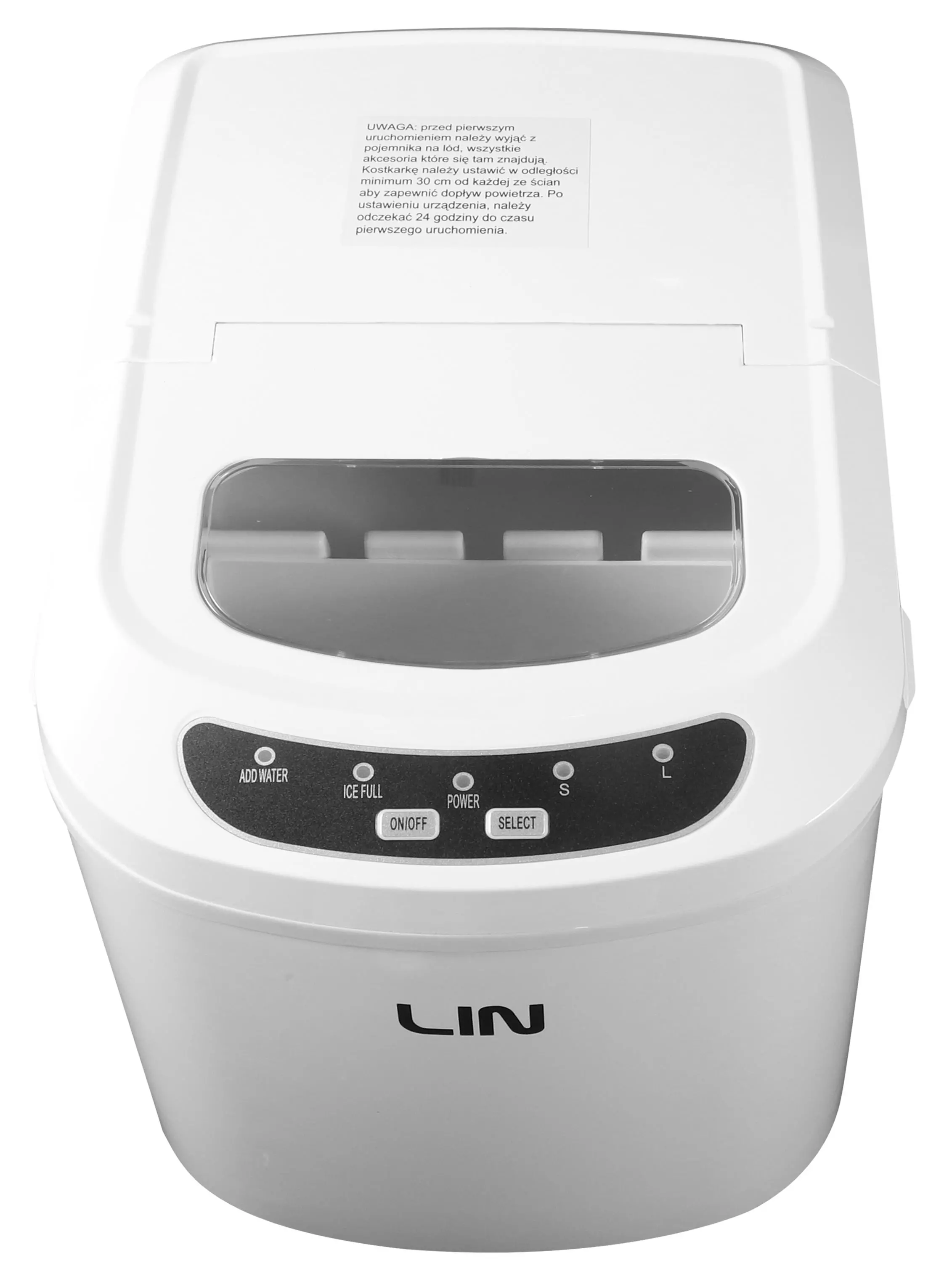 Kostkarka do lodu Lin ICE PRO-W12 2,2l 15kg/24h