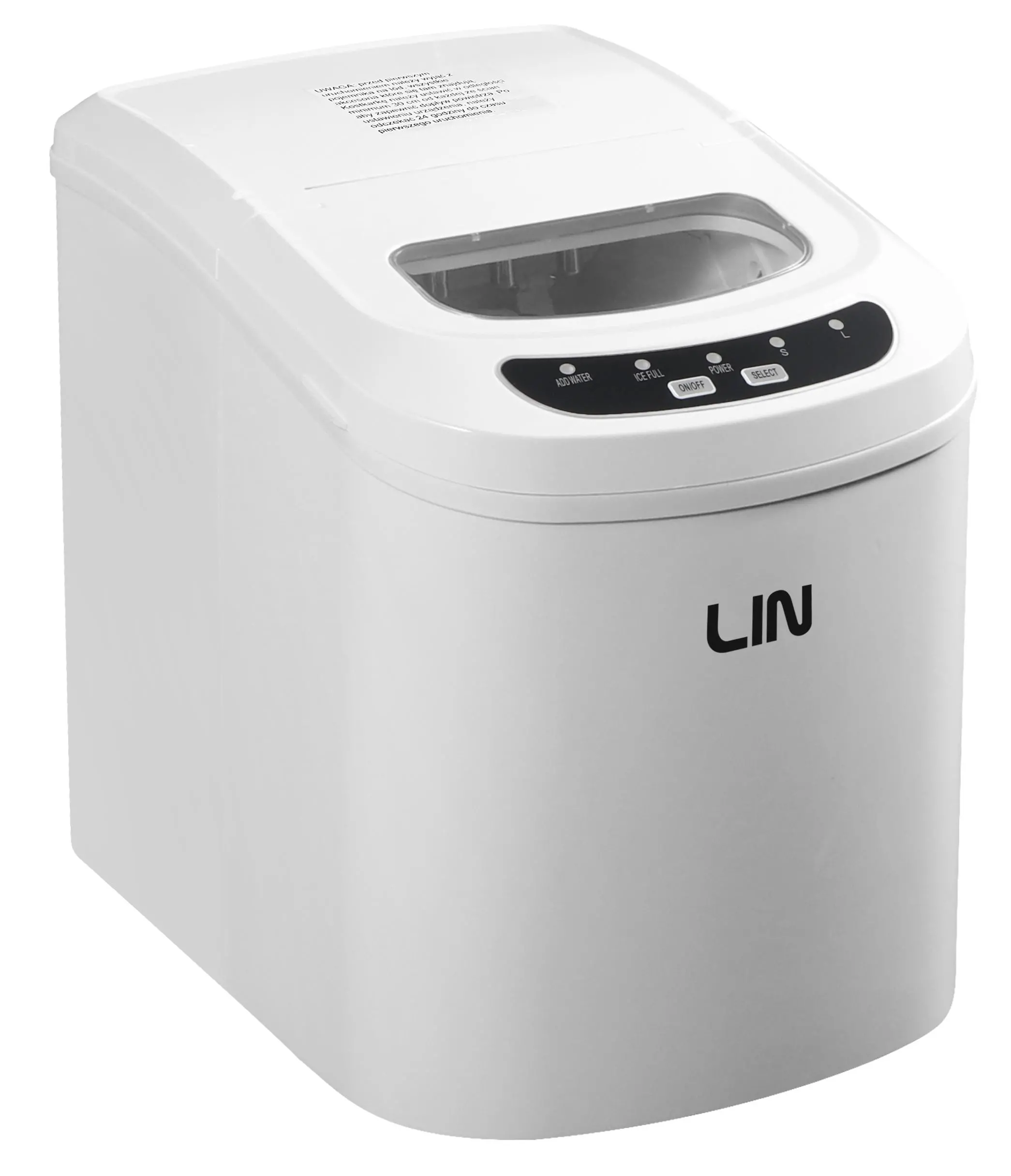 Kostkarka do lodu Lin ICE PRO-W12 2,2l 15kg/24h