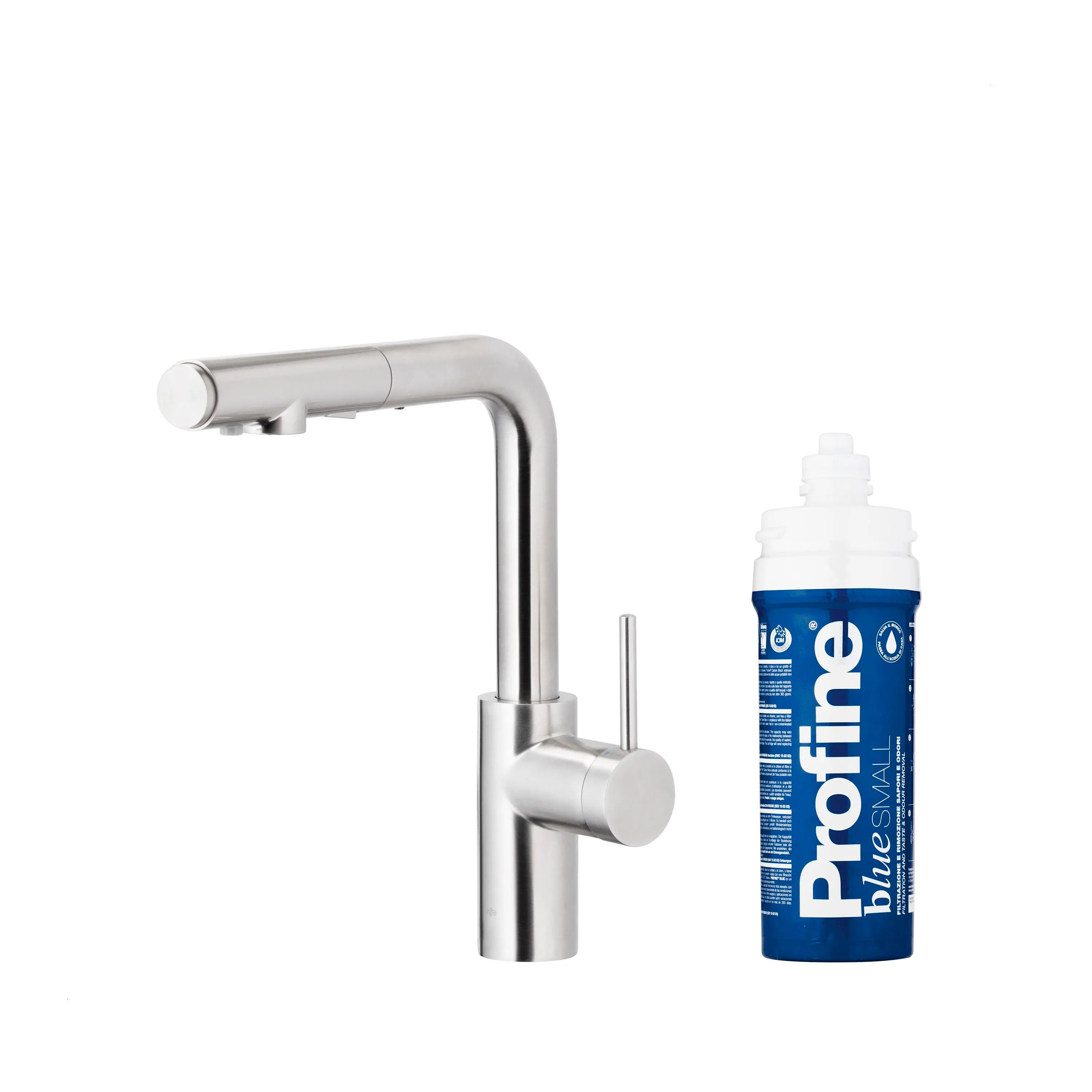 Bateria KFA Armatura Arura Duero Pure Basic Pull-Out 6623-113-22 Inox Stal szlachetna