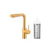 Bateria KFA Armatura Duero Pure Basic Pull-Out 6623-114-31 Złoty Stal szlachetna
