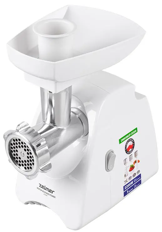 Maszynka do mięsa Zelmer Zosia ZMM5802P 2200W 3 sitka Szatkownica