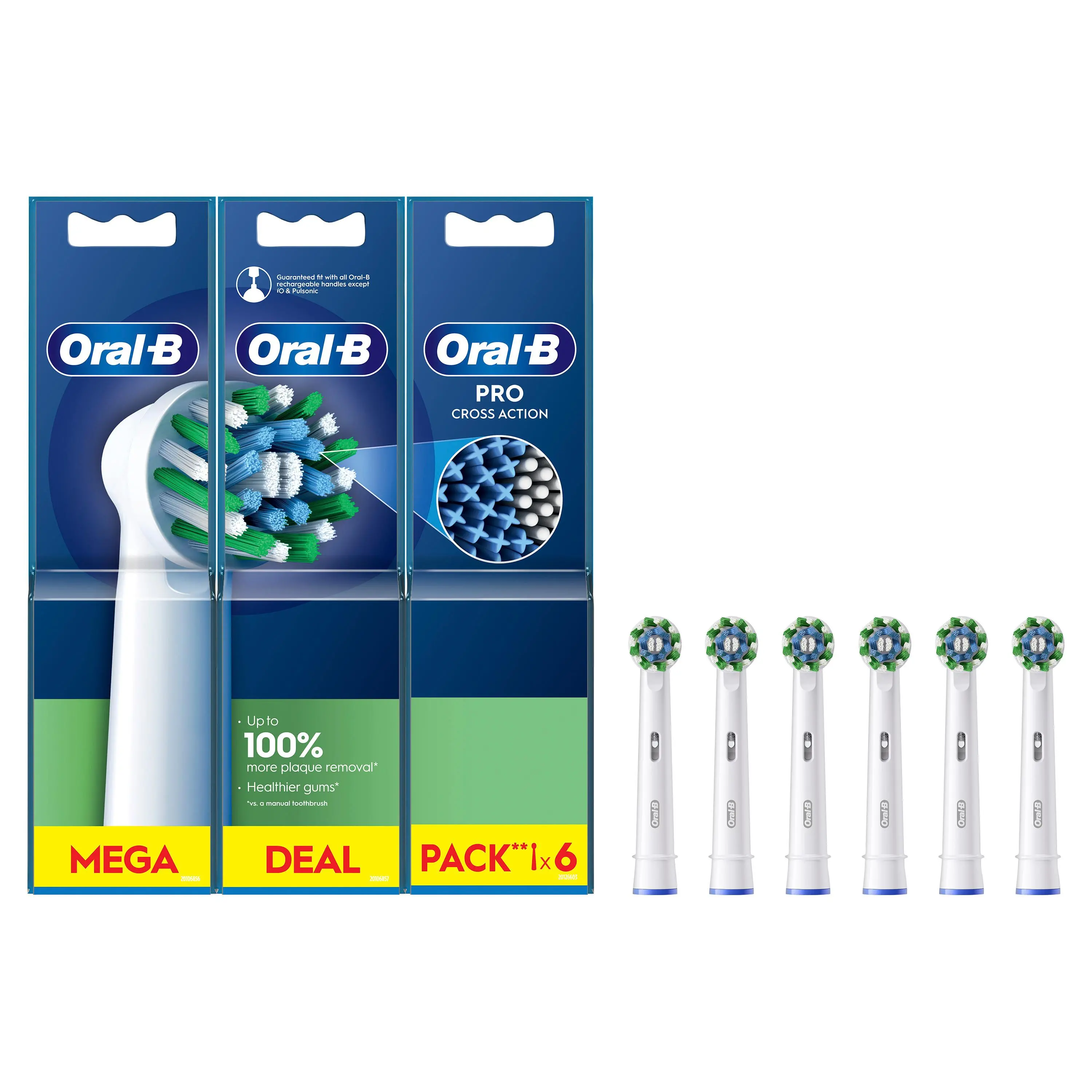Końcówka do szczoteczki Oral-B Pro Cross Action EB50RX 6szt.