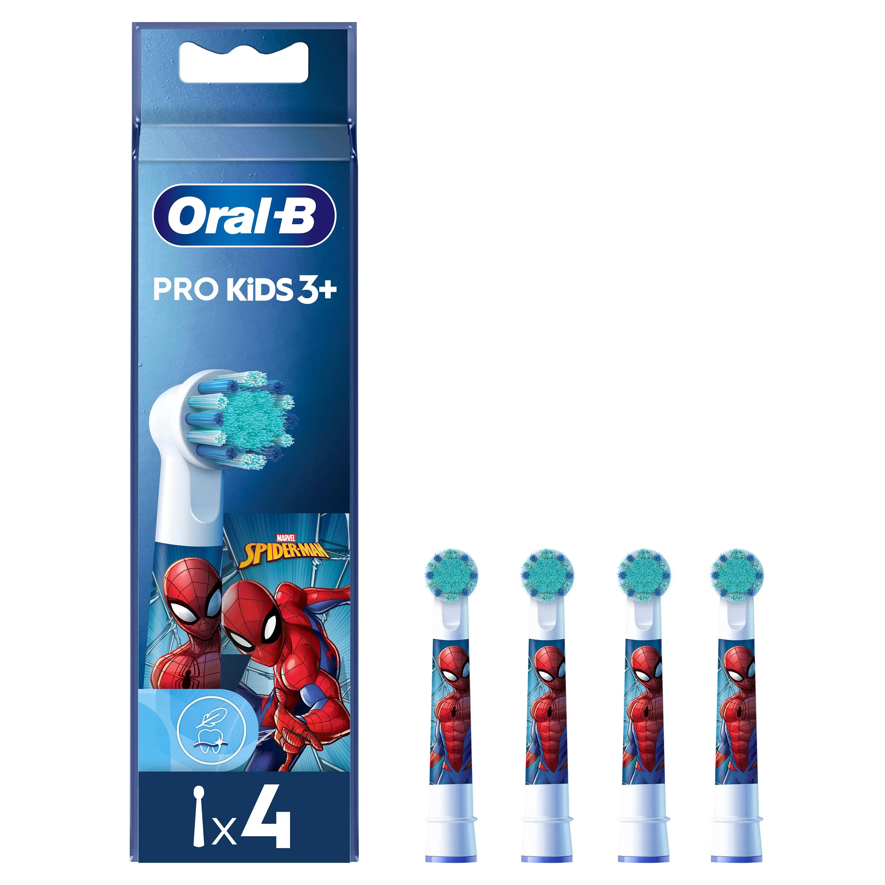 Końcówka do szczoteczki dla dzieci Oral-B Kids EB10S Spiderman 4szt.