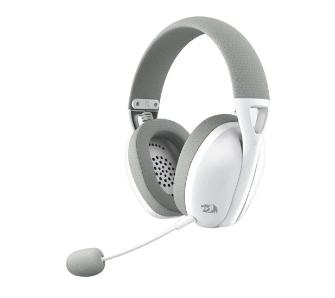 Słuchawki bezprzewodowe z mikrofonem Redragon Ire Pro H848G Nauszne Biało-szary