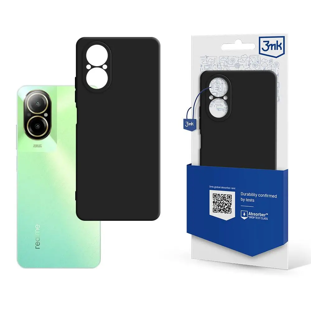 Etui 3mk Matt Case do realme C67 4G Czarny