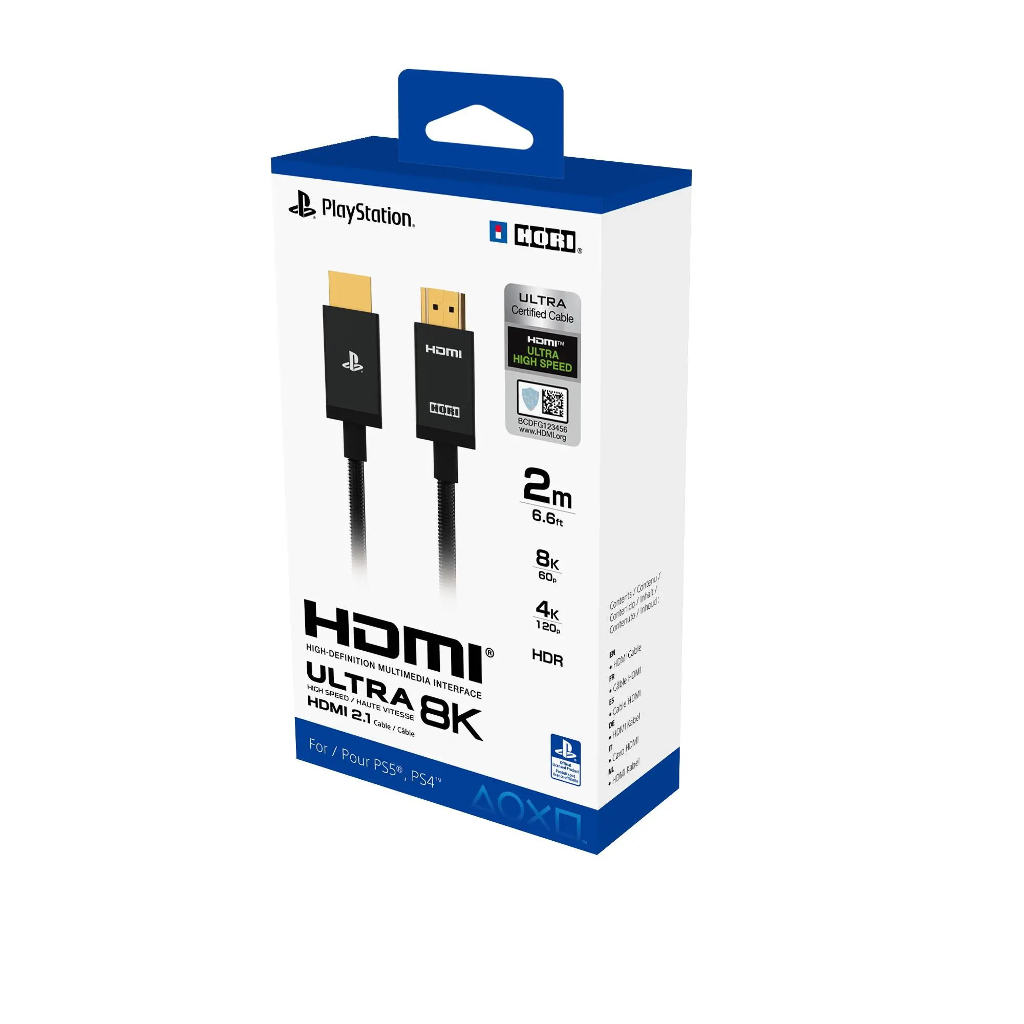 Kabel Hori SPF-014U HDMI 2.1 UHS 8K, 2m