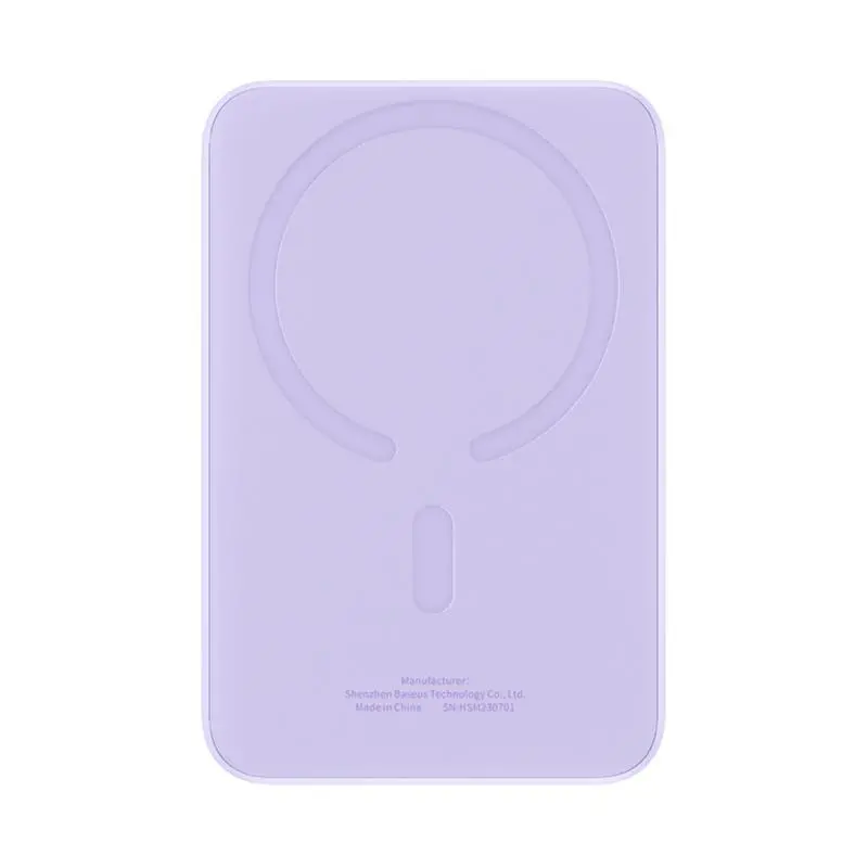 Powerbank Baseus P10059001513-00 Magnetic Mini Air 10000mAh 20W Fioletowy