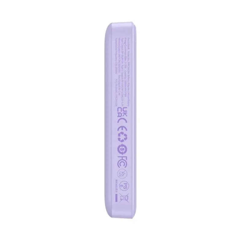 Powerbank Baseus P10059001513-00 Magnetic Mini Air 10000mAh 20W Fioletowy