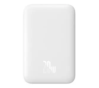 Powerbank Baseus P10059002223-00 Magnetic Mini 6000mAh 20W Biały