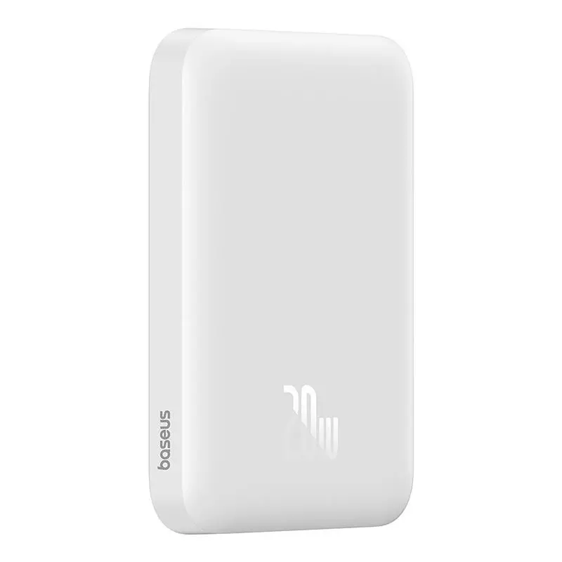 Powerbank Baseus P10059002223-00 Magnetic Mini 6000mAh 20W Biały