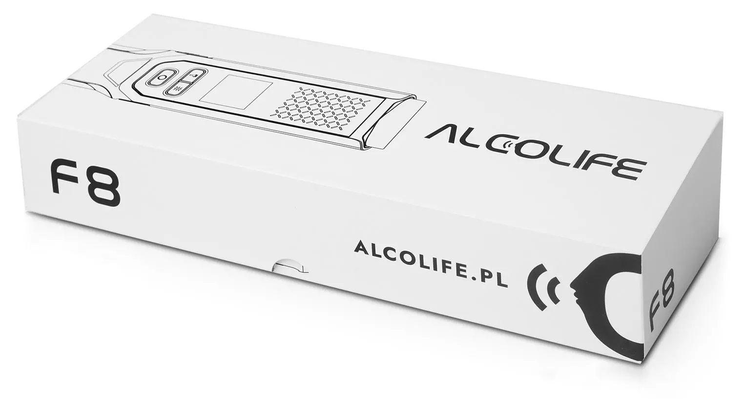 Alkomat Alcolife F8 Czarny