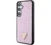 Etui Guess Rhinestone Triangle GUHCS24MHDGPPP do Samsung Galaxy S24+ Różowy