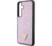 Etui Guess Rhinestone Triangle GUHCS24MHDGPPP do Samsung Galaxy S24+ Różowy