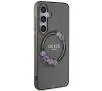 Etui Guess IML Flowers Wreath MagSafe do Samsung Galaxy S24 Czarny