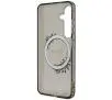Etui Guess IML Flowers Wreath MagSafe do Samsung Galaxy S24 Czarny