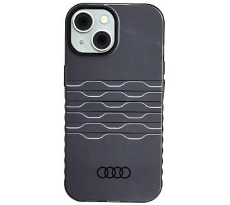 Etui AUDI IML MagSafe Case AU-IMLMIP15-A6/D3-BK do iPhone 15 (czarny)