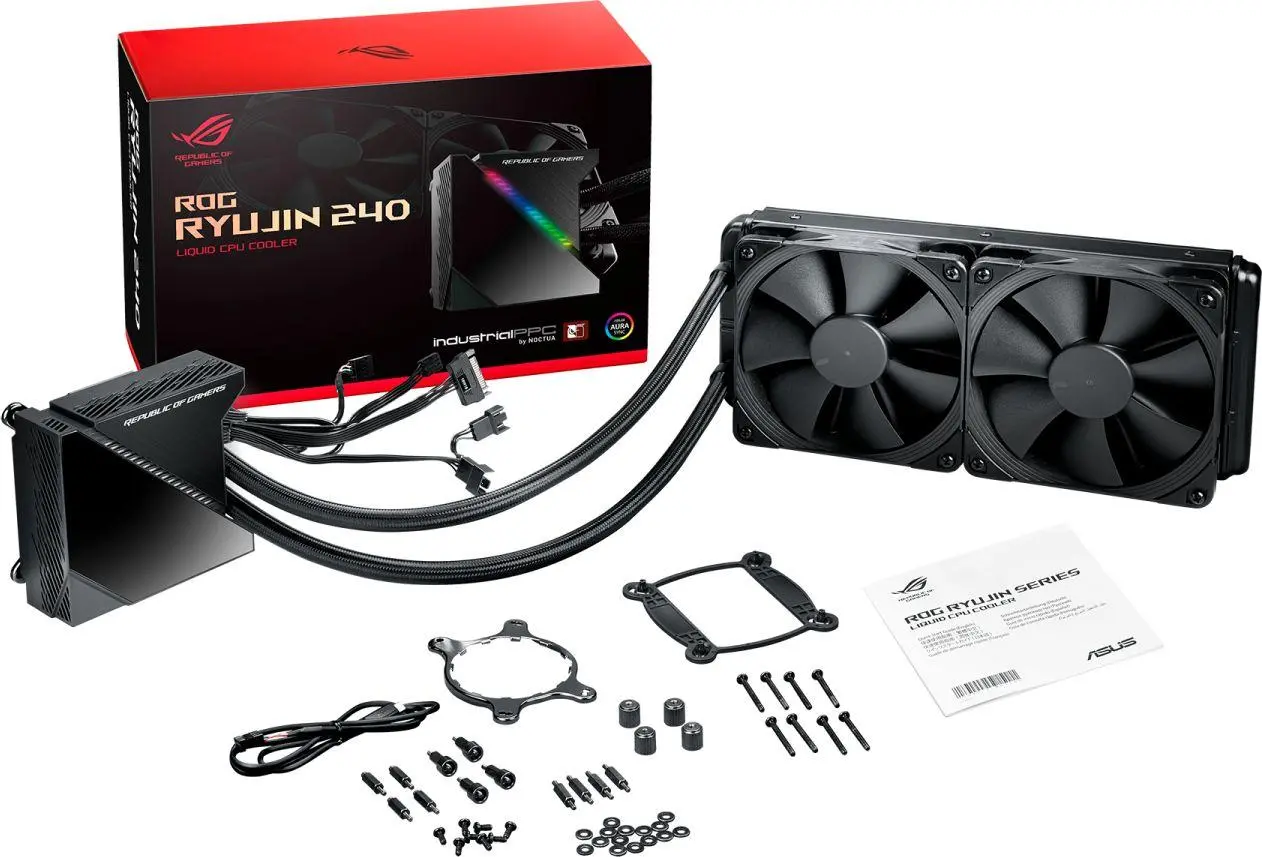 Chłodzenie ASUS ROG RYUJIN 240 Czarny