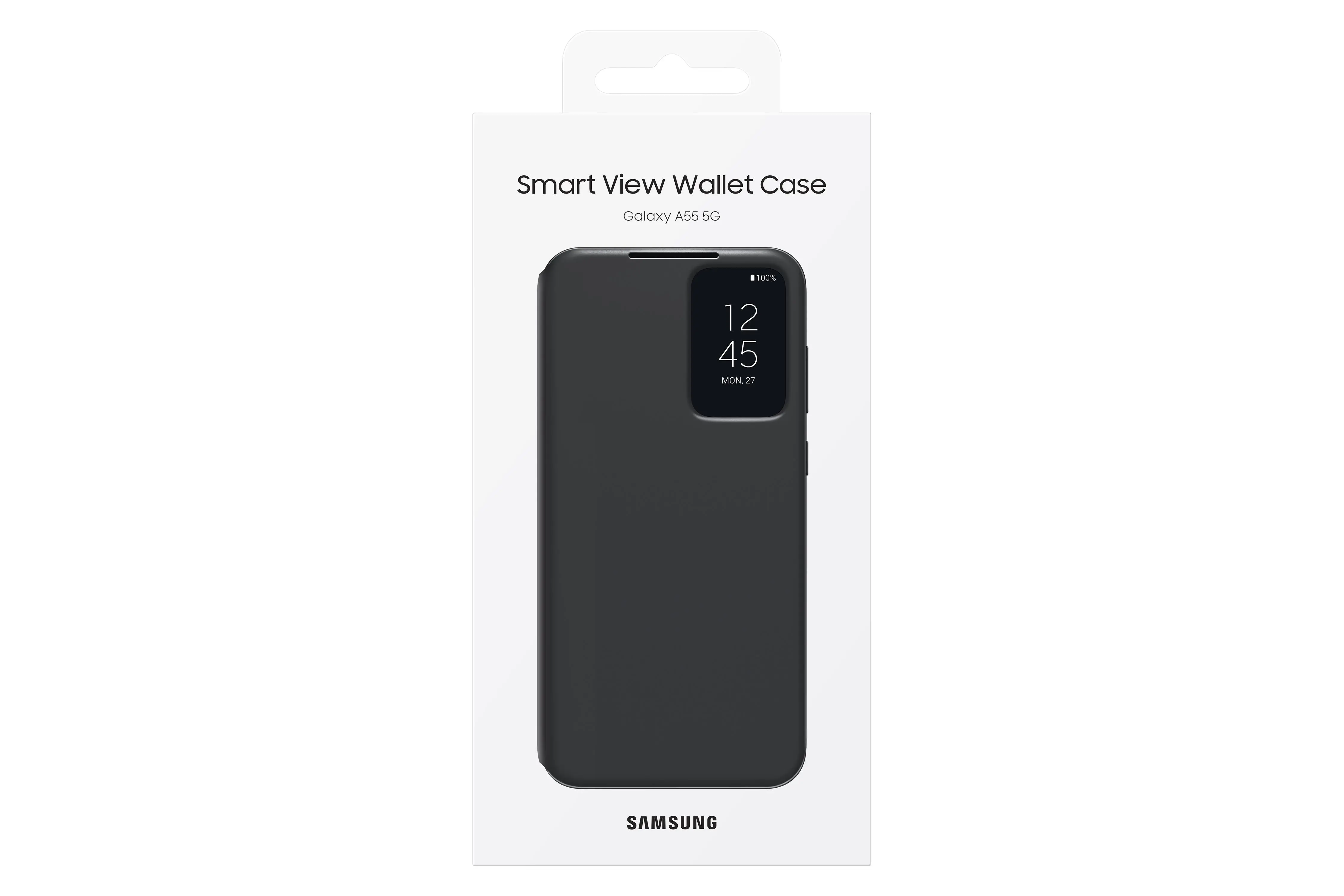 Etui Samsung Smart S View Wallet Cover do Galaxy A55 5G Czarny