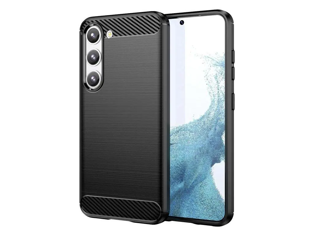 Etui Winner WG Carbon do Samsung Galaxy S23 Czarny