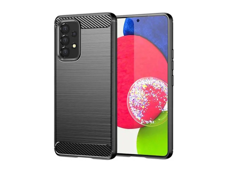 Etui Winner WG Carbon do Samsung Galaxy A15 4G/5G Czarny