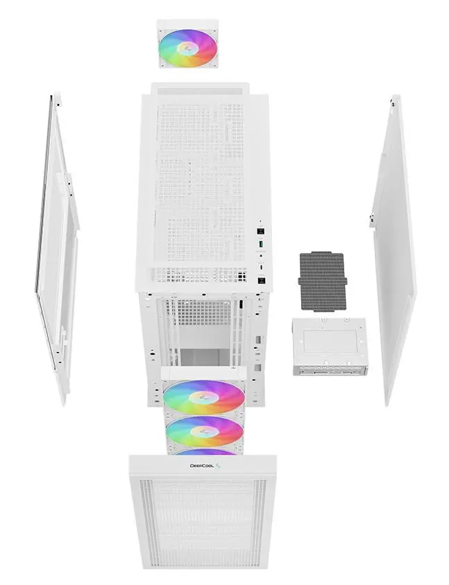 Obudowa DeepCool CH560 Digital WH ARGB Biały